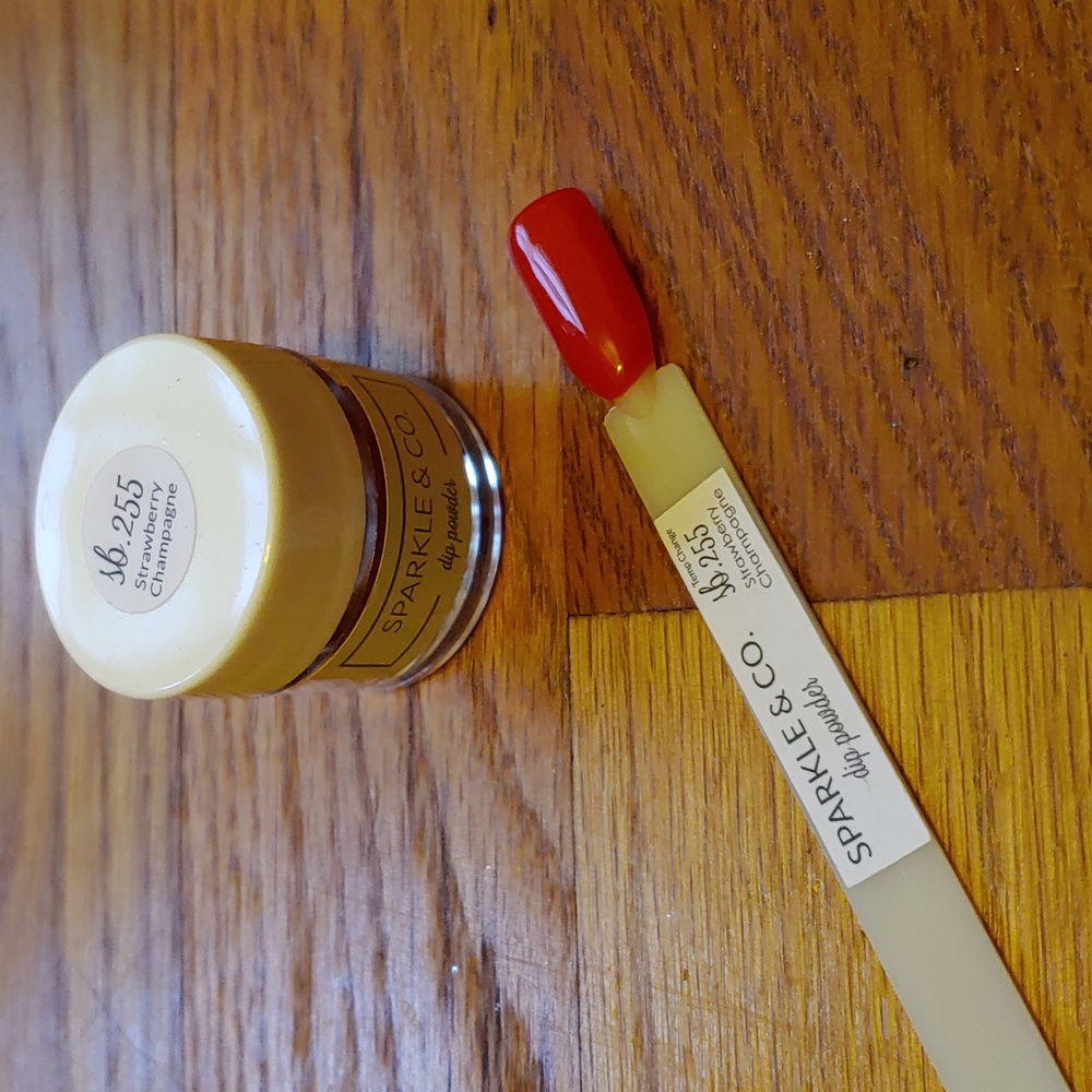 Sparkle & Co. Dip Powder sb. 255 Strawberry Champagne